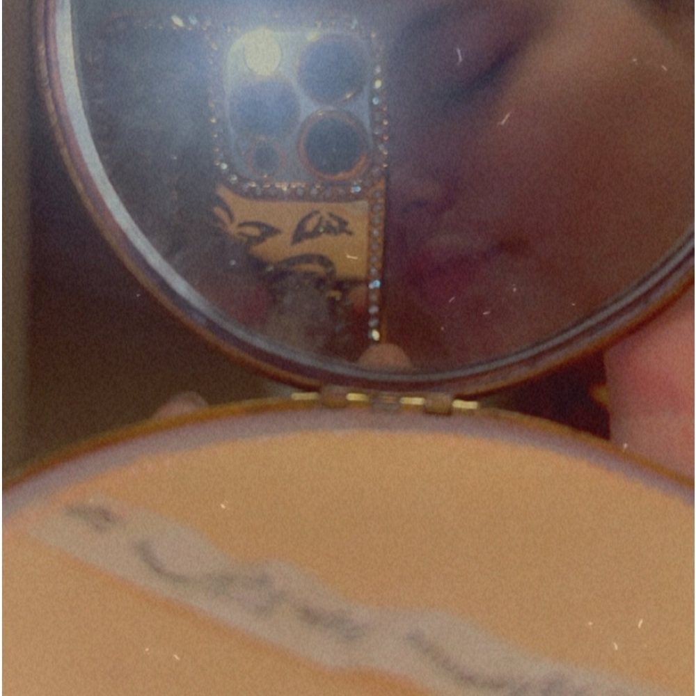 Vintage Powder compact mirror